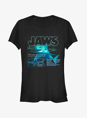 Shark Blueprint Girls T-Shirt