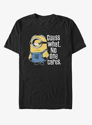 Minion No One Cares T-Shirt