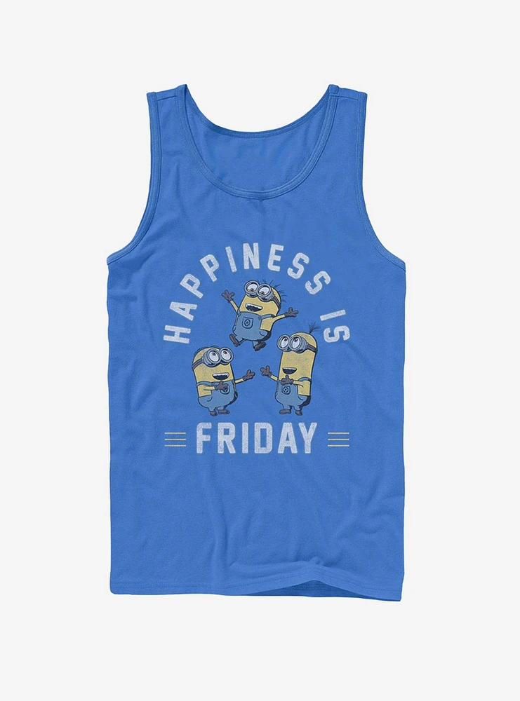 Minion Happiness is Friday Tank