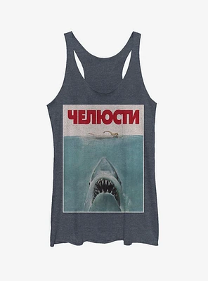 Russian Title Shark Poster Girls Tank