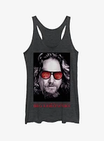 The Dude Sunglasses Poster Girls Tank