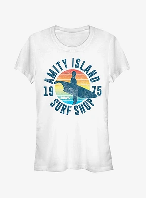 Retro Amity Island Surf Shop Girls T-Shirt