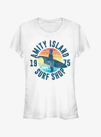 Retro Amity Island Surf Shop Girls T-Shirt