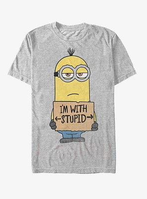 Minion With Stupid T-Shirt