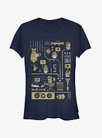 Minion Lab Work Girls T-Shirt