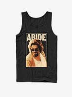 The Dude Abides Sunglasses Pose Tank