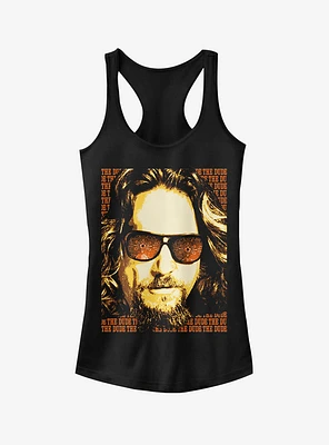 The Dude Text Poster Girls Tank