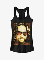 The Dude Text Poster Girls Tank