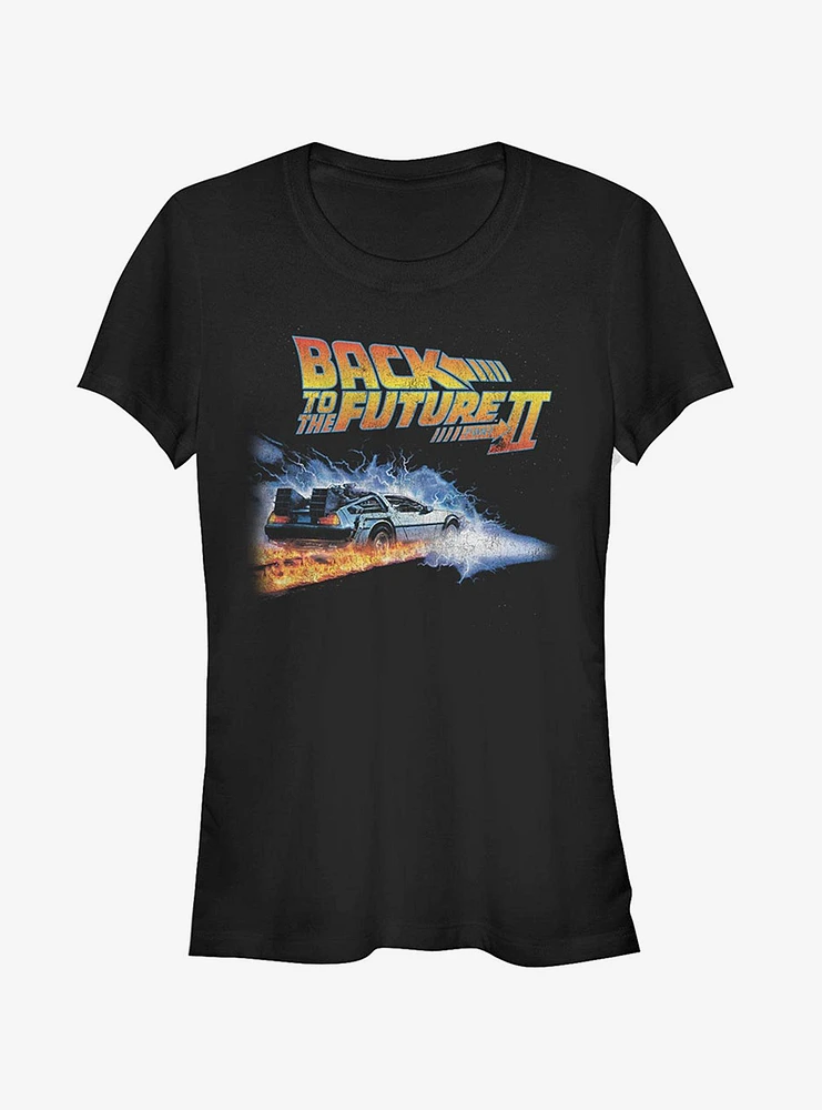 Part 2 Electric DeLorean Girls T-Shirt