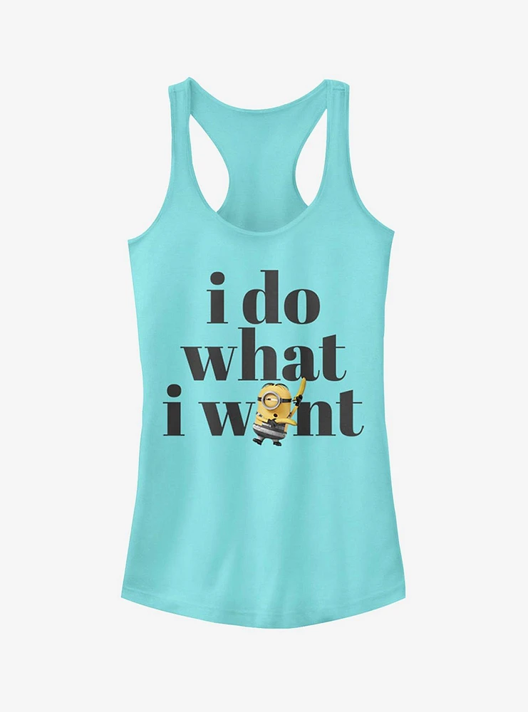 Minion Do What I Want Girls Tank