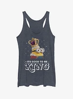 Minion Good to Be King Girls Tank