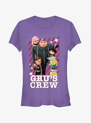 Gru's Crew Streaks Girls T-Shirt