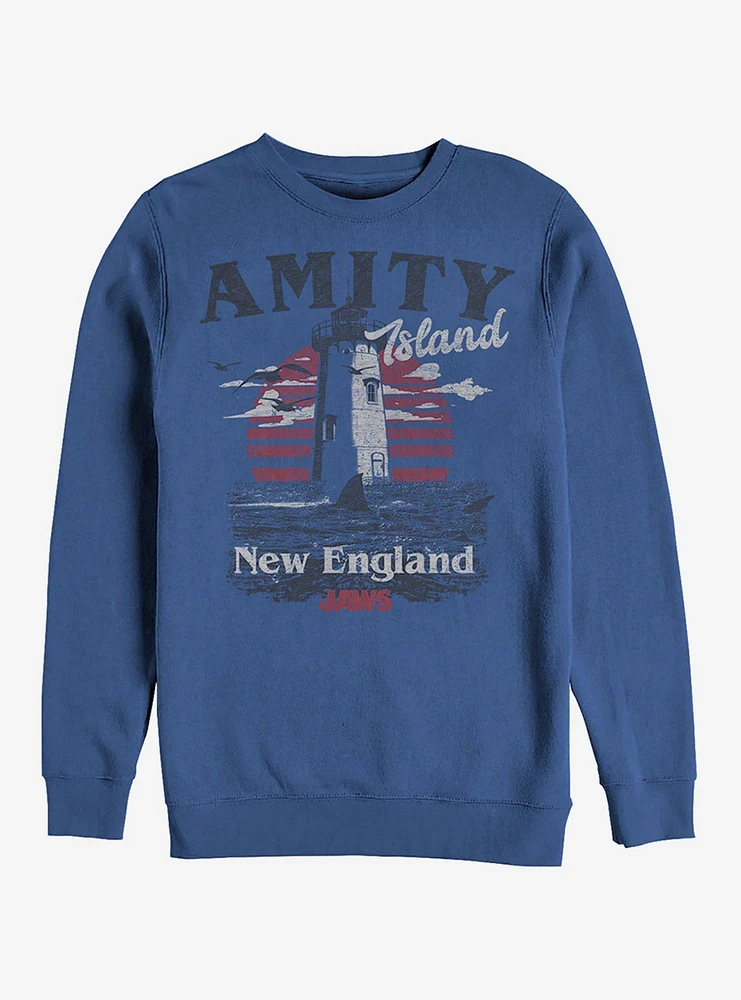 Amity Island Tourist Lighthouse Sweatshirt