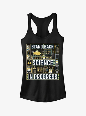 Minions Science Progress Girls Tank