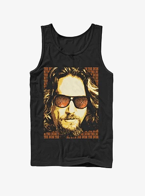The Dude Text Poster Tank