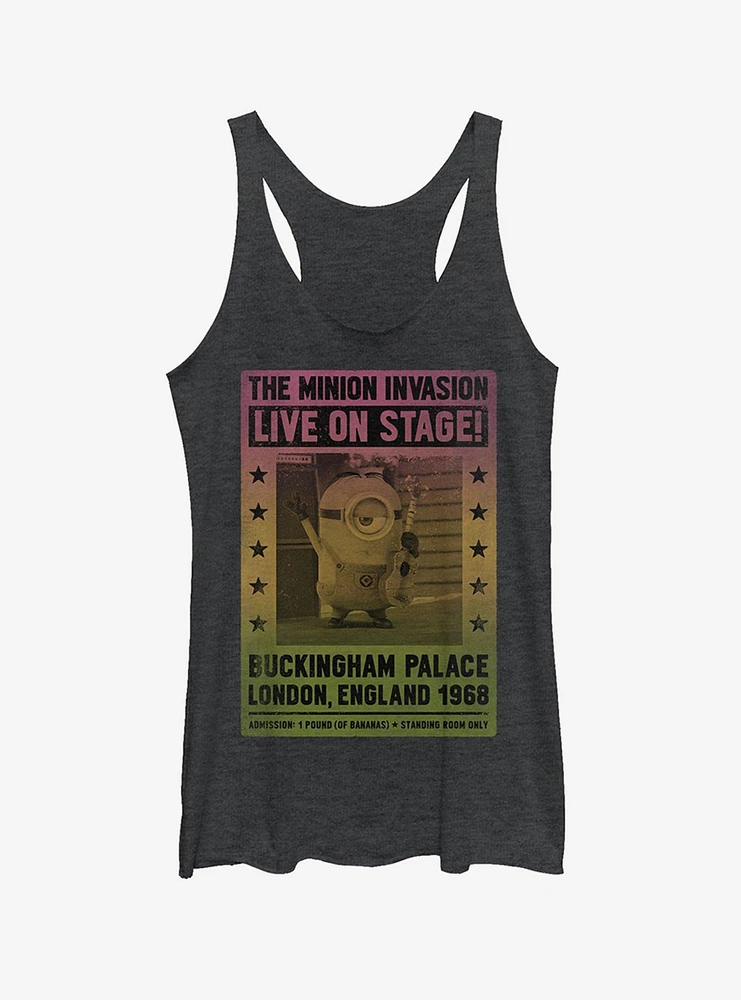 Minion Live on Stage Poster Girls Tank