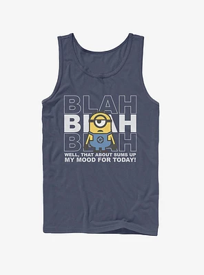 Minion Blah Mood Today Tank