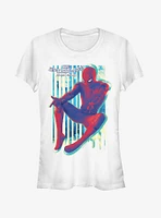 Marvel Spider-Man Homecoming Artistic Print Girls T-Shirt