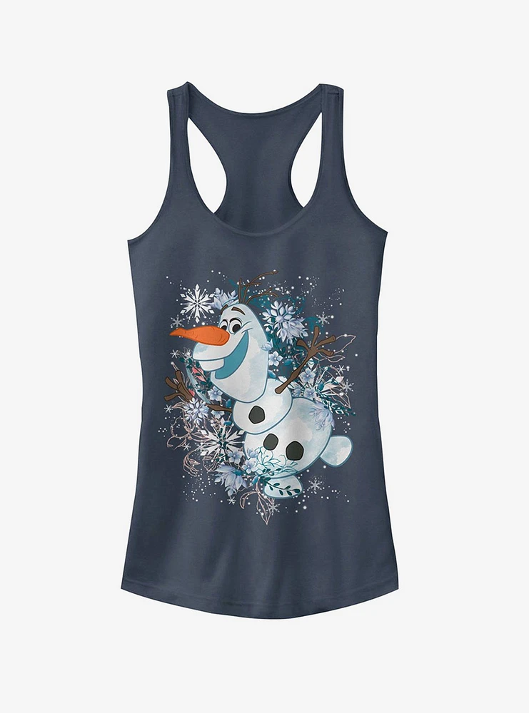 Disney Olaf Snowflake Storm Girls Tank