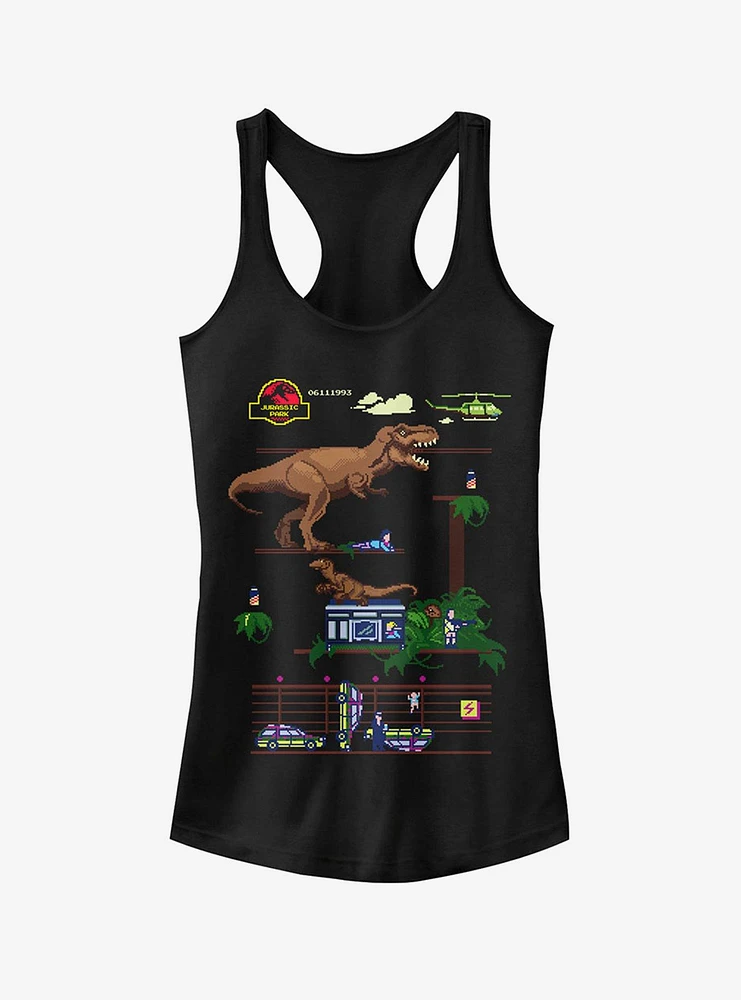 Pixel Video Game Girls Tank