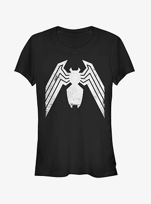 Marvel Venom Distressed Logo Girls T-Shirt
