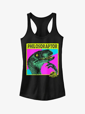 Philosoraptor Girls Tank