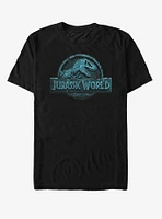 Jurassic World Fallen Kingdom Water Ripple Logo T-Shirt