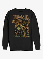 T. Rex Crayon Print Sweatshirt