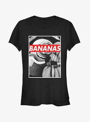 Minion Banana Love Girls T-Shirt