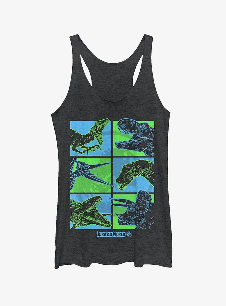 Jurassic World Fallen Kingdom Dino Bingo Girls Tank