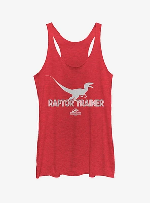 Raptor Trainer Silhouette Girls Tank