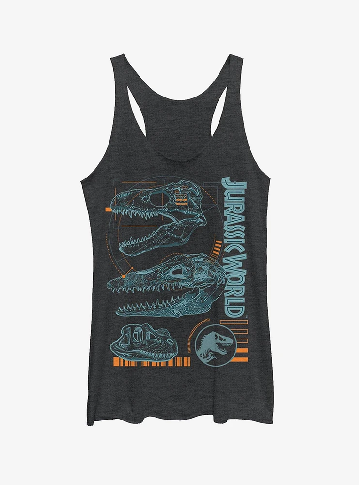 Jurassic World Fallen Kingdom Fossil Skulls Girls Tank