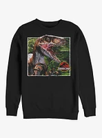 Velociraptor Scene Sweatshirt