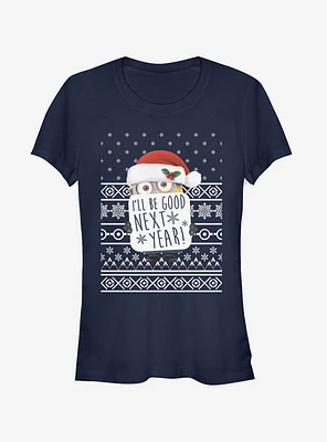 Christmas Good Minion Girls T-Shirt