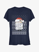 Christmas Good Minion Girls T-Shirt