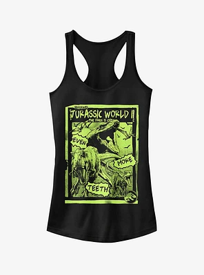 Jurassic World Fallen Kingdom More Teeth Poster Girls Tank