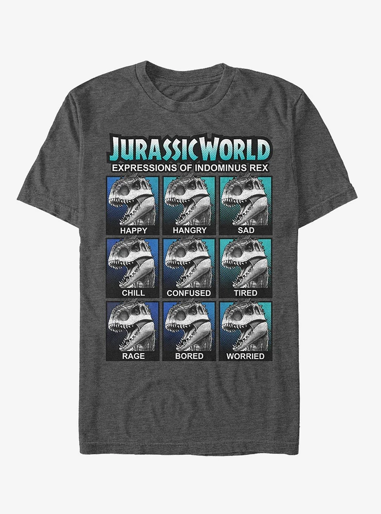 Indominus Rex Expressions T-Shirt