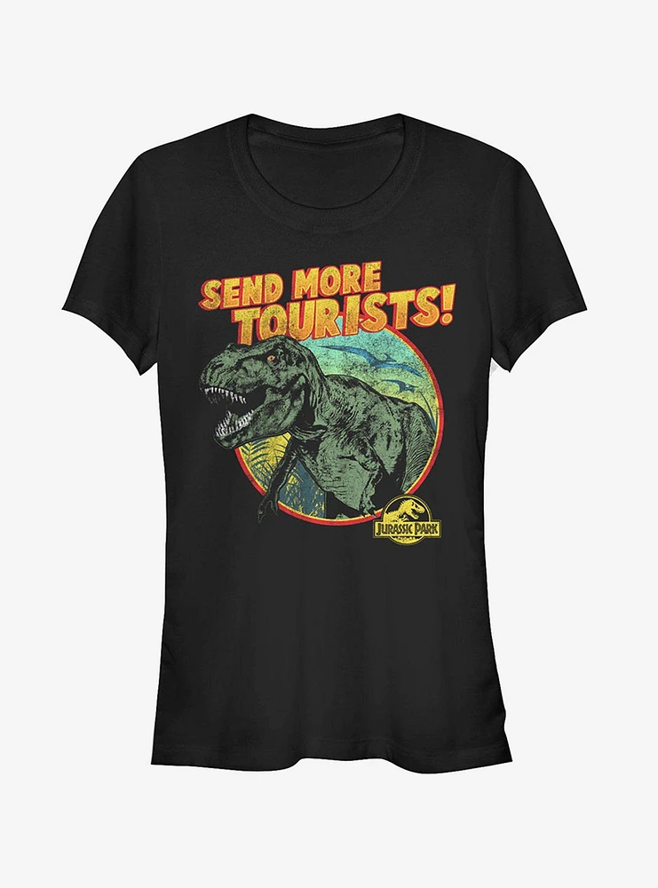 Vintage Send More Tourists Girls T-Shirt