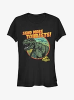 Vintage Send More Tourists Girls T-Shirt