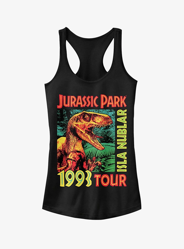 Raptor '93 Isla Nublar Tour Girls Tank