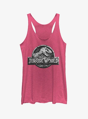 Jurassic World Fallen Kingdom Logo Girls Tank