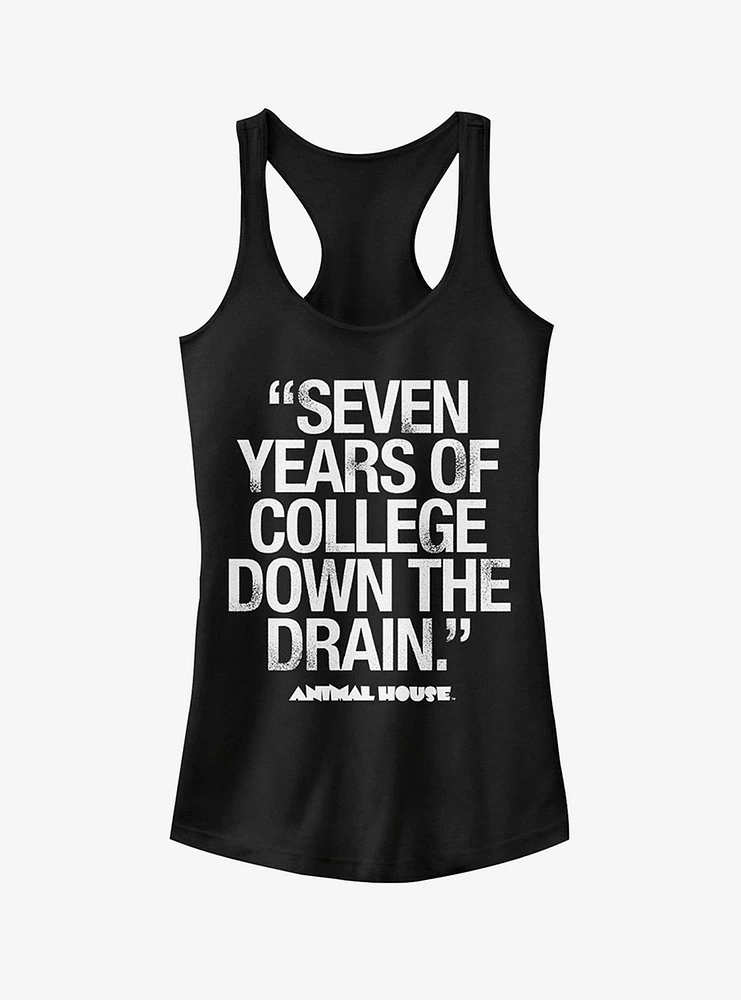 Bluto 7 Years Quote Girls Tank