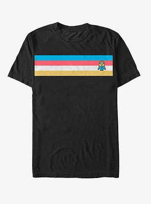 Minion Retro Stripe T-Shirt