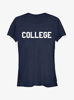 College Text Girls T-Shirt