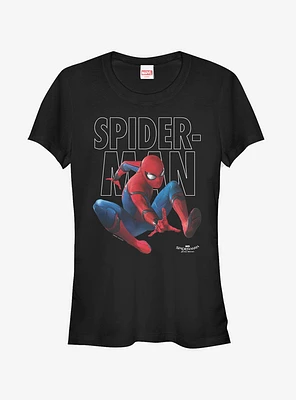 Marvel Spider-Man Homecoming Jump Girls T-Shirt