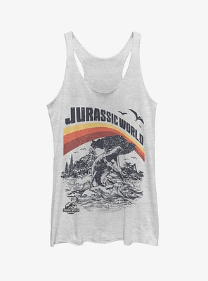 Jurassic World Fallen Kingdom Retro Sea Dino Girls Tank