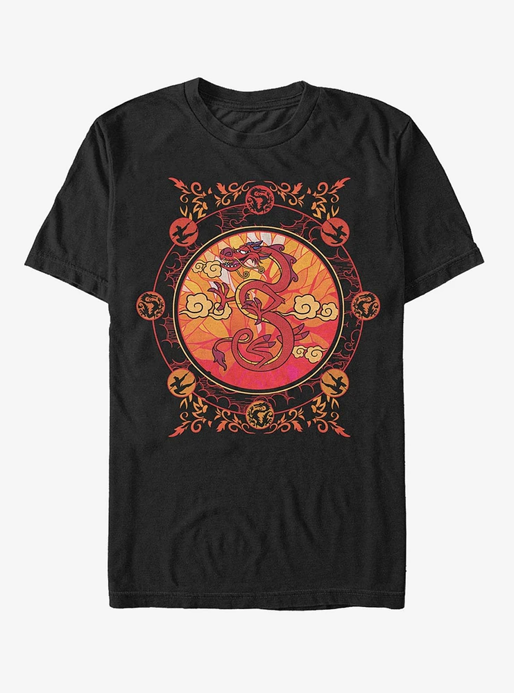 Disney Mushu Stained Glass T-Shirt