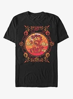 Disney Mushu Stained Glass T-Shirt