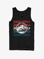 Jurassic World Fallen Kingdom 4th of July Logo Tank