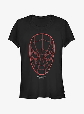 Marvel Spider-Man Homecoming Mask Girls T-Shirt